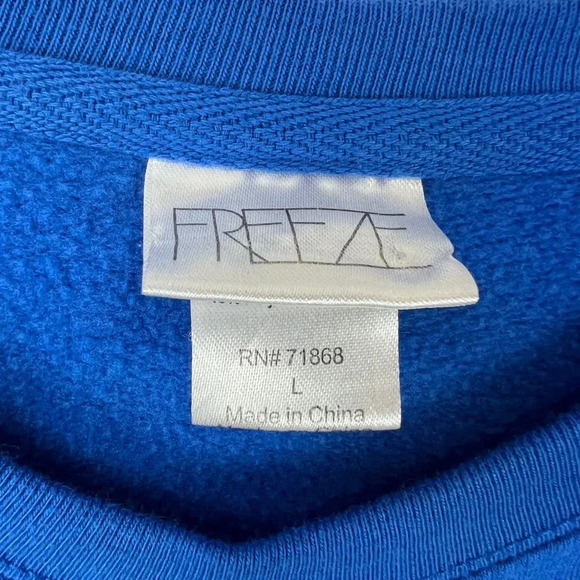 NASA "I Need My Space" Blue Sweatshirt Size L - Picture 4 of 4